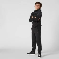 Domyos Warm Breathable Stretchy Hooded Gym Sweatshirt, Kids' Exercise & Fitness Apparel