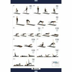 Domyos Large Pilates And Yoga Mat, 74.8