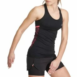 Domyos Women's Cardio Fitness Built-In Bra Tank Top Energy Xtreme Exercise & Fitness Apparel