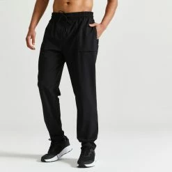 Domyos Breathable Fitness Collection Bottoms - Black