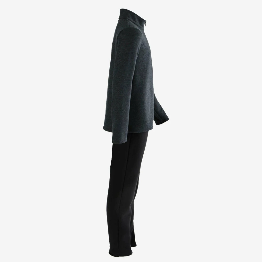 Domyos Boys' Gym Tracksuit Warm Warm'Y 100 Exercise & Fitness Apparel