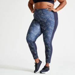 Domyos Women's Fitness Leggings With Phone Pocket (Plus Size)