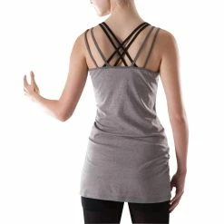 Exercise & Fitness Apparel Domyos, Skirted Dance Leotard With Thin Straps, Women's