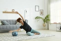 Domyos 240mm Diameter Soft Ball - Blue Exercise & Fitness Apparel