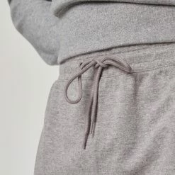 Domyos Slim-Fit Cotton Jogging Pants, Men's Exercise & Fitness Apparel