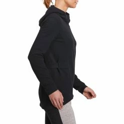 Domyos Women's Gym & Pilates Long Hooded Jacket