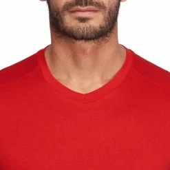 Domyos Men's Gym & Pilates Skinny-Fit T-Shirt