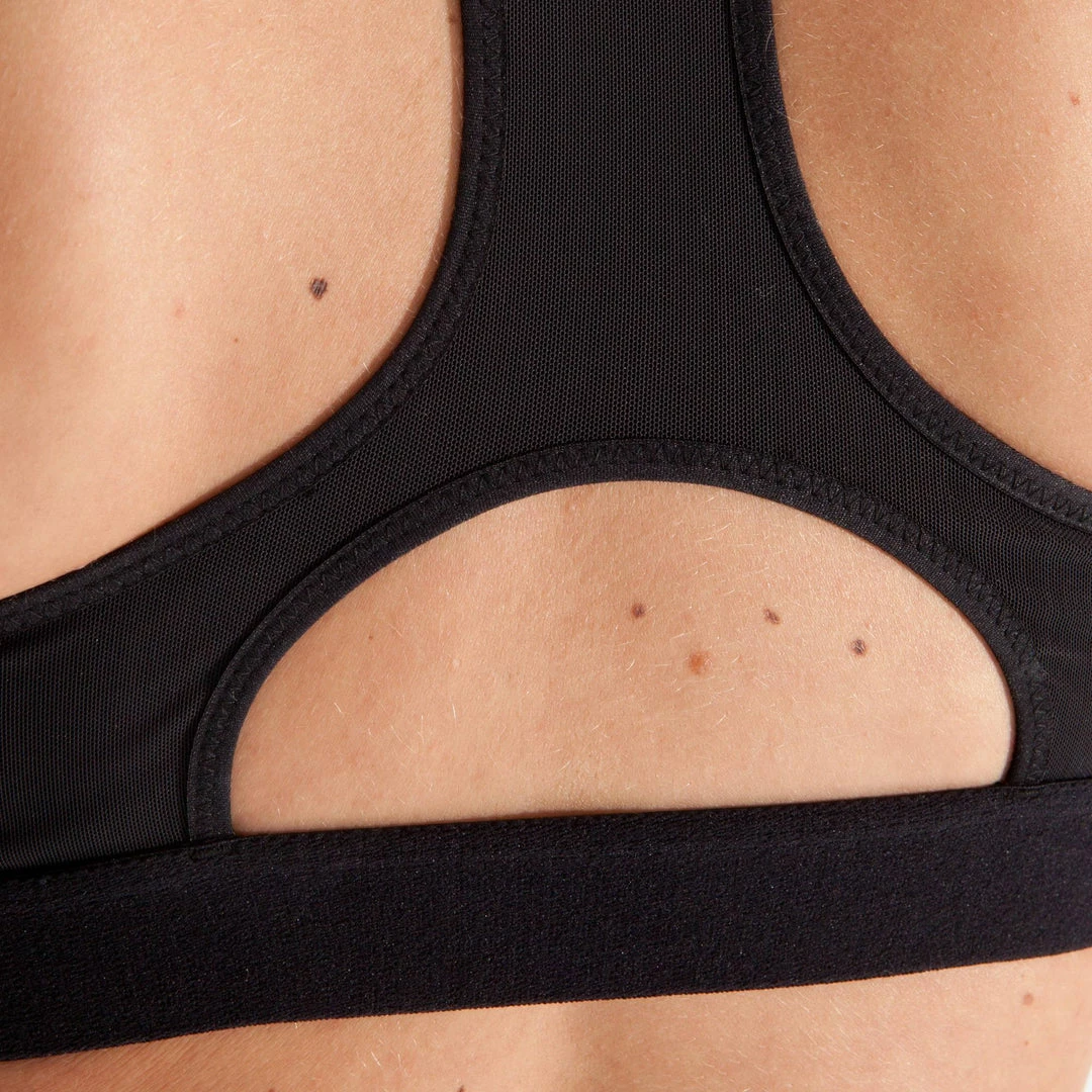 Domyos Exercise & Fitness Apparel Women's Cardio Fitness Zip-Up Bra Energy 500