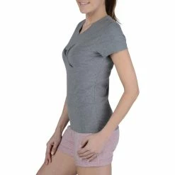 Domyos, Short-Sleeved Gym & Pilates T-Shirt, Women's Exercise & Fitness Apparel
