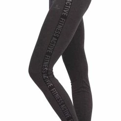 Domyos Gym & Pilates Slim-Fit Elastic Leggings, Women's