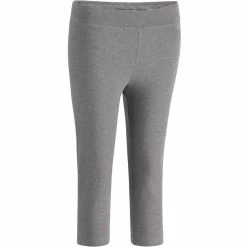 Domyos Exercise & Fitness Apparel Women's Gym & Pilates Slim-Fit Cropped Leggings Fit+