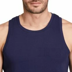 Domyos Nyamba 500, Pilates And Gentle Gym Tank Top, Men's Exercise & Fitness Apparel