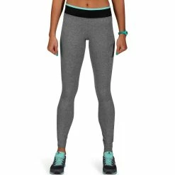 Domyos Exercise & Fitness Apparel Women's Cardio Fitness Contrasting Waistband Leggings Energy