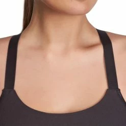 Domyos Comfort Women's Fitness Sports Bra - Black Exercise & Fitness Apparel