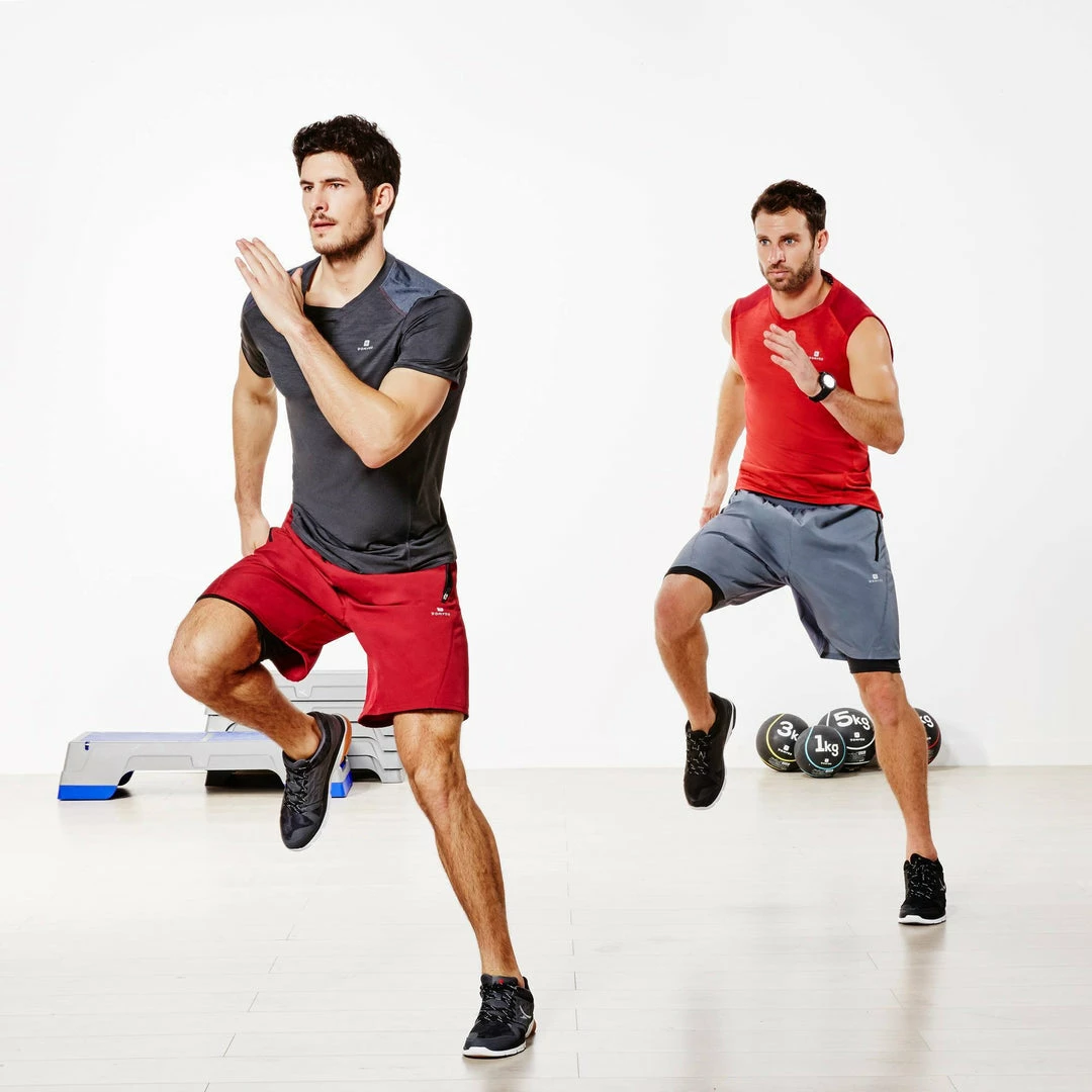 Domyos Exercise & Fitness Apparel Men's Cardio Fitness T-Shirt Energy+