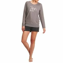 Domyos Women's Organic Cotton Yoga Shorts Exercise & Fitness Apparel