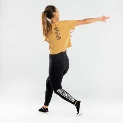 Domyos, High-Waisted Urban Dance Leggings, Women's Exercise & Fitness Apparel