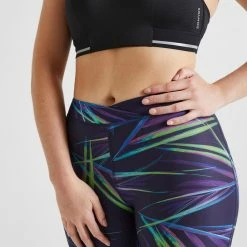 Domyos 500R, Fitness Cardio Training 7/8 Leggings, Women's