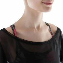 Domyos Exercise & Fitness Apparel Women's Dance Transparent Cropped T-Shirt