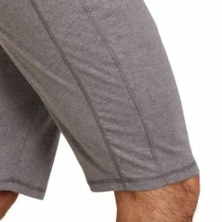 Domyos Slim-Fit Cotton Athletic Shorts, Men's Exercise & Fitness Apparel