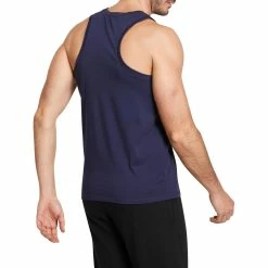 Domyos Nyamba 500, Pilates And Gentle Gym Tank Top, Men's Exercise & Fitness Apparel