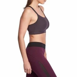 Domyos Comfort Women's Fitness Sports Bra - Black Exercise & Fitness Apparel