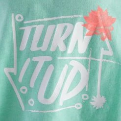 Domyos Girls' Dance Short-Sleeved Short And Loose T-Shirt Exercise & Fitness Apparel