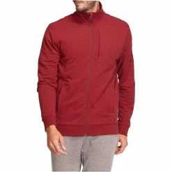 Domyos, Plush-Loop Gym & Pilates Jacket, Men's Exercise & Fitness Apparel