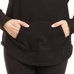 Domyos Women's Yoga Fleece Sweatshirt Cocoon