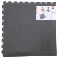 Domyos Interlocking Exercise Equipment Mat Gym Floor Pads, 22