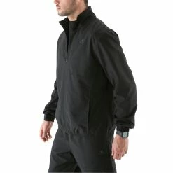 Domyos FJA 100, Cardio Fitness Tracksuit Jacket, Men's Exercise & Fitness Apparel