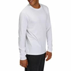 Domyos Pilates And Gentle Gym Regular-Fit Long-Sleeved T-Shirt 100 Exercise & Fitness Apparel
