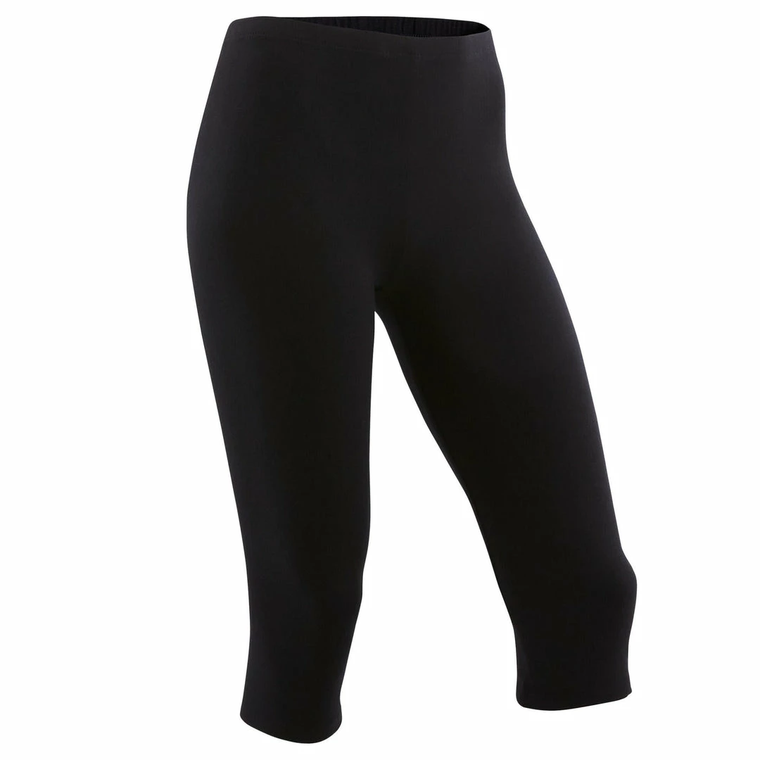 Domyos 100, Cropped Gym Pants, Kids'