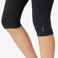 Domyos Exercise & Fitness Apparel Nyamba Fit+ 500, Slim Cropped Leggings, Women's