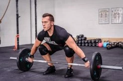 Domyos 44 Lb Weightlifting Olympic Bumper Plate