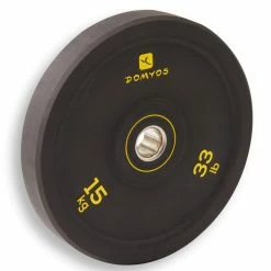 Domyos 33 Lb Weightlifting Olympic Bumper Plate