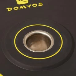 Domyos 33 Lb Weightlifting Olympic Bumper Plate