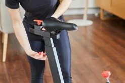 Domyos 100 Essential, Indoor Stationary Exercise Bike Cardio Machines & Equipment