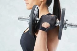 Domyos Exercise & Fitness Apparel Ventilated Weight Training Gloves, Women's