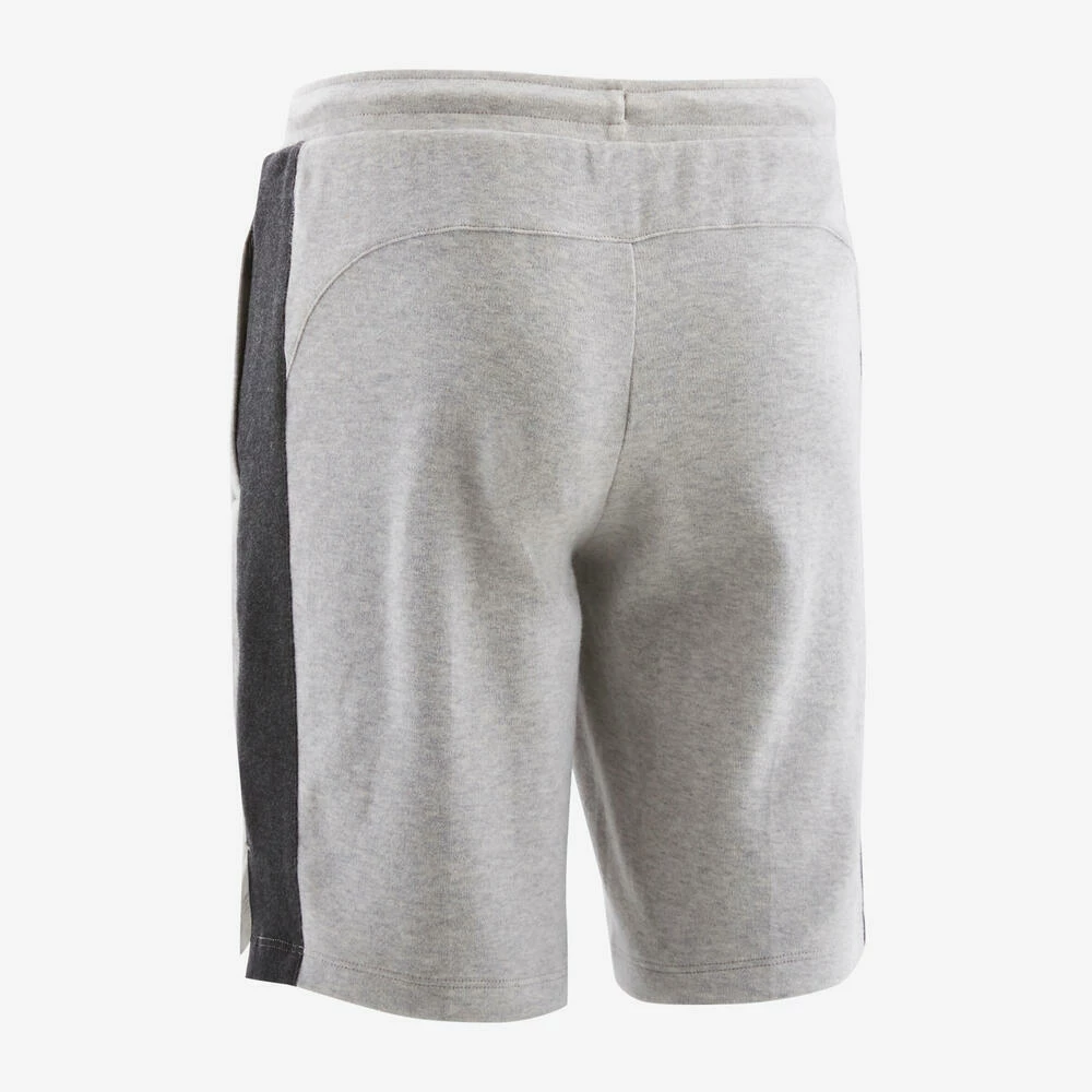 Domyos 500, Breathable Cotton Shorts, Kids' Exercise & Fitness Apparel