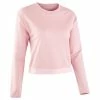 Domyos 500, Cropped Long Sleeve Fitness Sweatshirt Exercise & Fitness Apparel