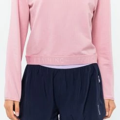 Domyos 500, Cropped Long Sleeve Fitness Sweatshirt Exercise & Fitness Apparel