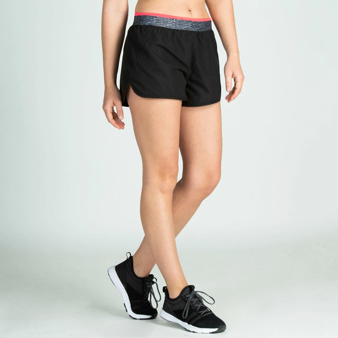 Domyos 100, Fitness Cardio Training Loose-Fit Shorts, Women's Exercise & Fitness Apparel