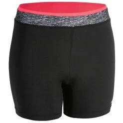 Domyos 100, Fitness Cardio Training Shorts, Women's Exercise & Fitness Apparel