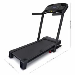 Domyos Cardio Machines & Equipment T540C, Foldable Smart Connect Fitness Treadmill With Automatic Incline