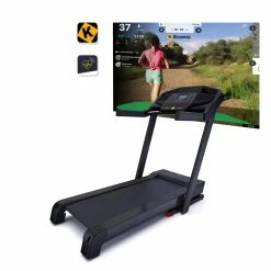 Domyos T900C Pro, Foldable Smart Connect Fitness Treadmill With Automatic Incline
