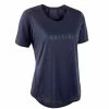 Domyos Breathable Slim Fit Workout T-Shirt, Womenβs Exercise & Fitness Apparel