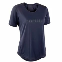 Domyos Breathable Slim Fit Workout T-Shirt, Women’s Exercise & Fitness Apparel