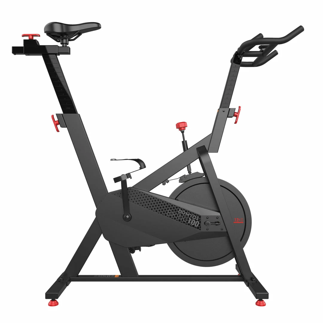 Domyos 100 Essential, Indoor Stationary Exercise Bike Cardio Machines & Equipment