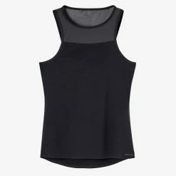 Domyos 900, Stretchy Cotton Fitness Tank Top With Built-in Bra